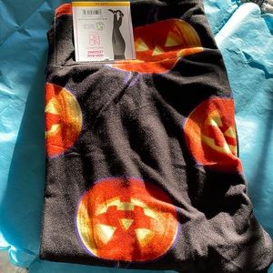 Leggings with Jack-o-lantern 🎃 design - L